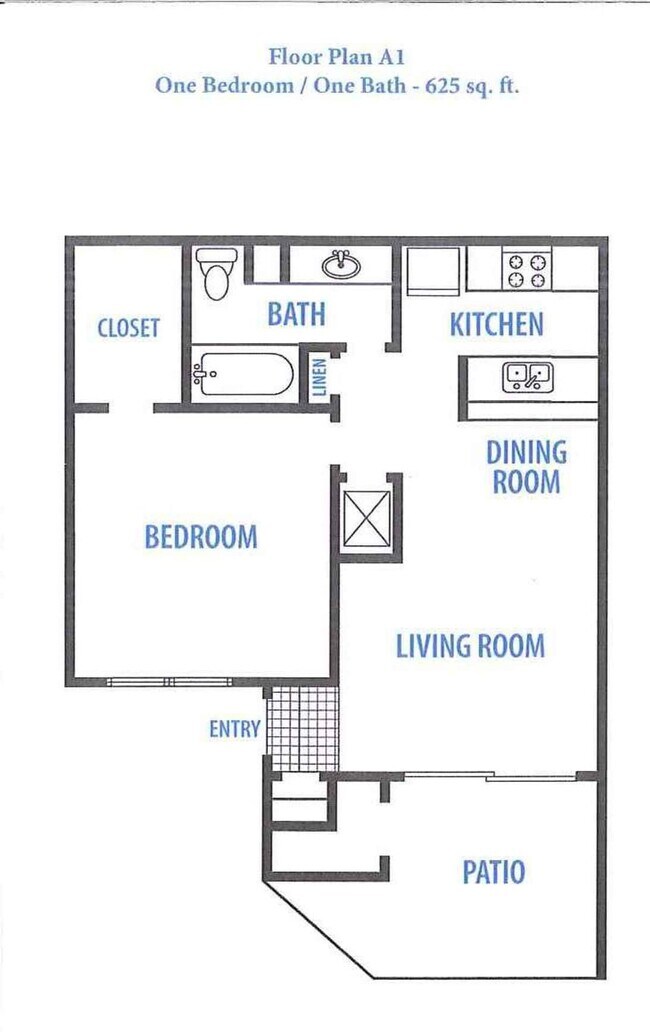 Floorplan - The Landing Apartments