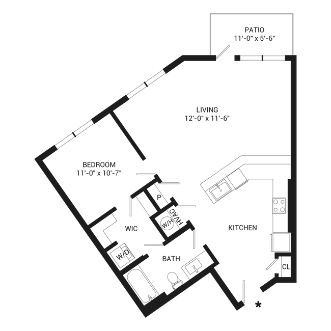 Floorplan - Vue at The Quarter