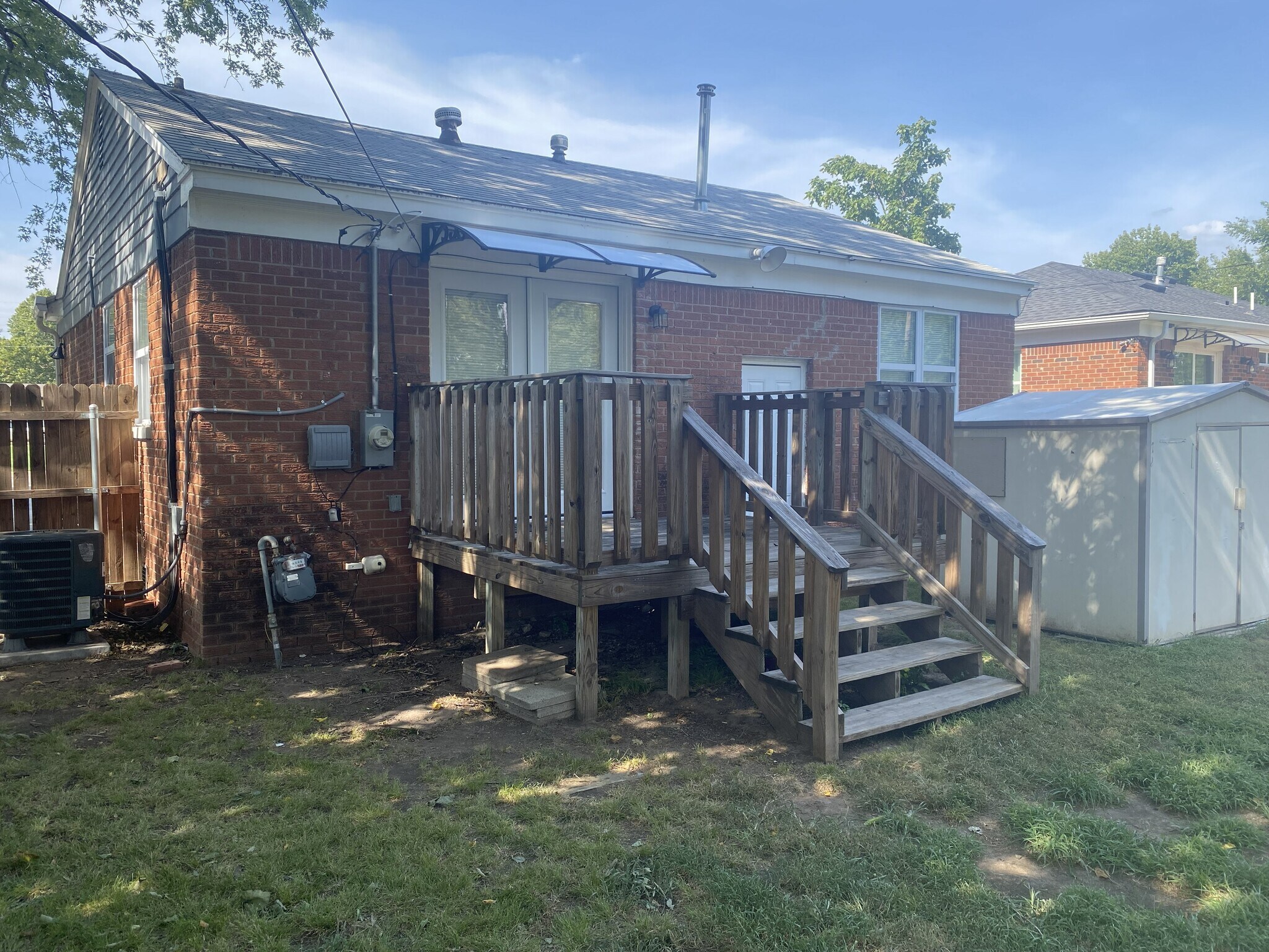 Back deck side 2 - 4324 NW 16th St