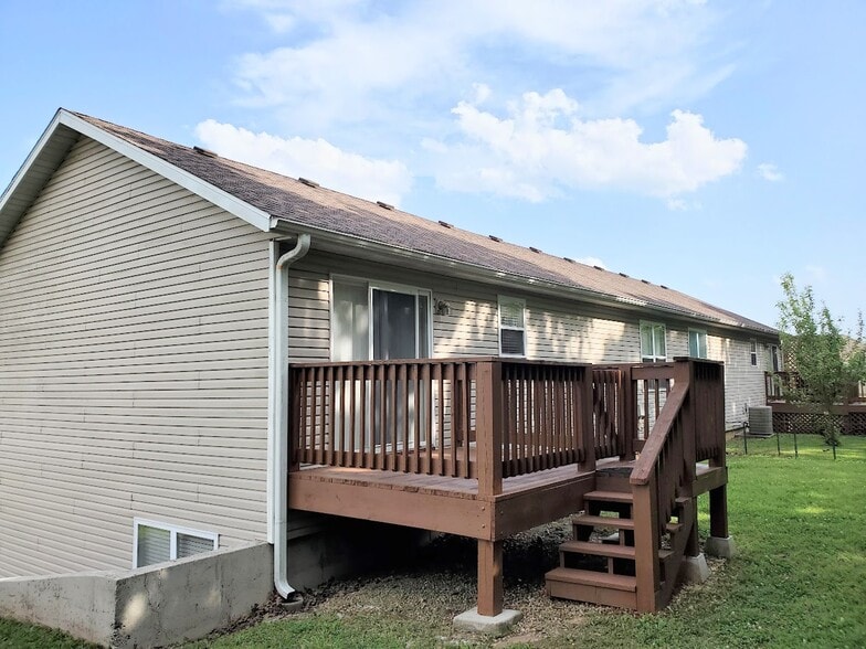 Rear Deck Freshly Painted - 190 Forest Ln