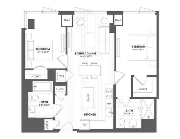 Floorplan - The Tides