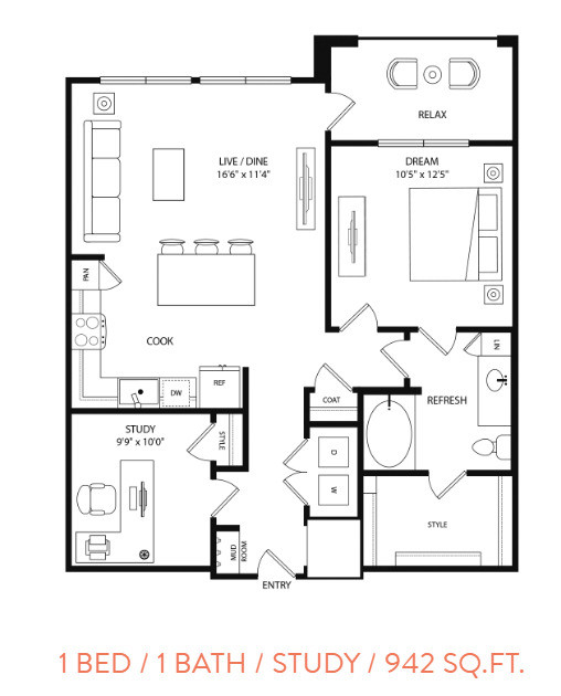 Floorplan - Tessa at Katy