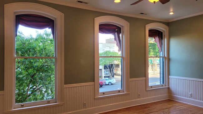 Living Room facing Main St. - 112 N Main St