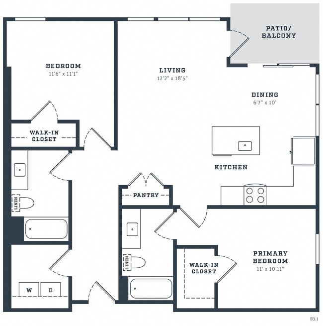 Floorplan - The Charles