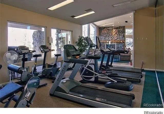 Workout facility on site. - 8415 Pebble Creek Way