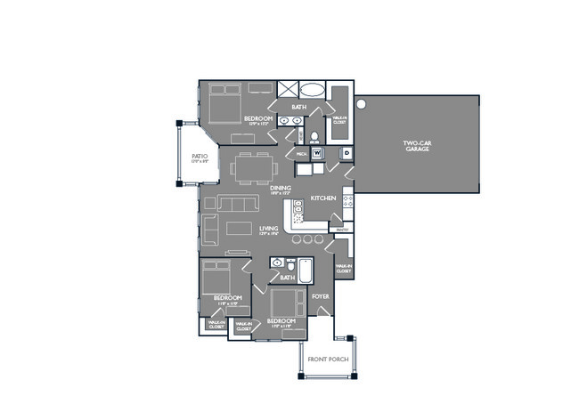 Floorplan - Villages of Briggs Ranch