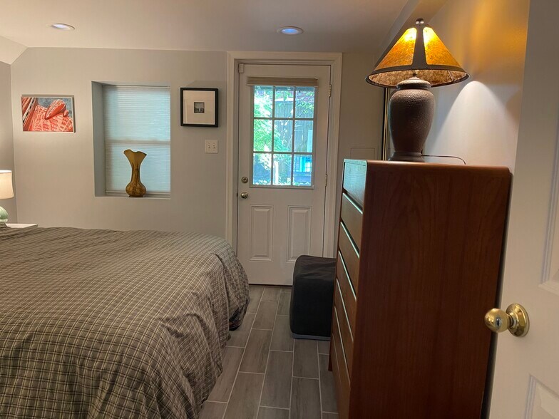 Bedroom - door to back yard. - 166 Bryant St NW