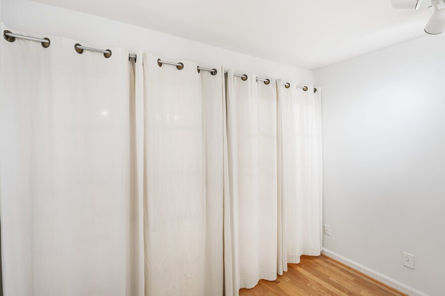 Den/second bedroom (with curtains closed) - 1332 15th Street NW