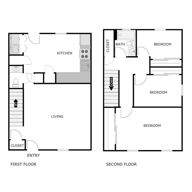 Floorplan - KINGSTON RIDGE APARTMENTS
