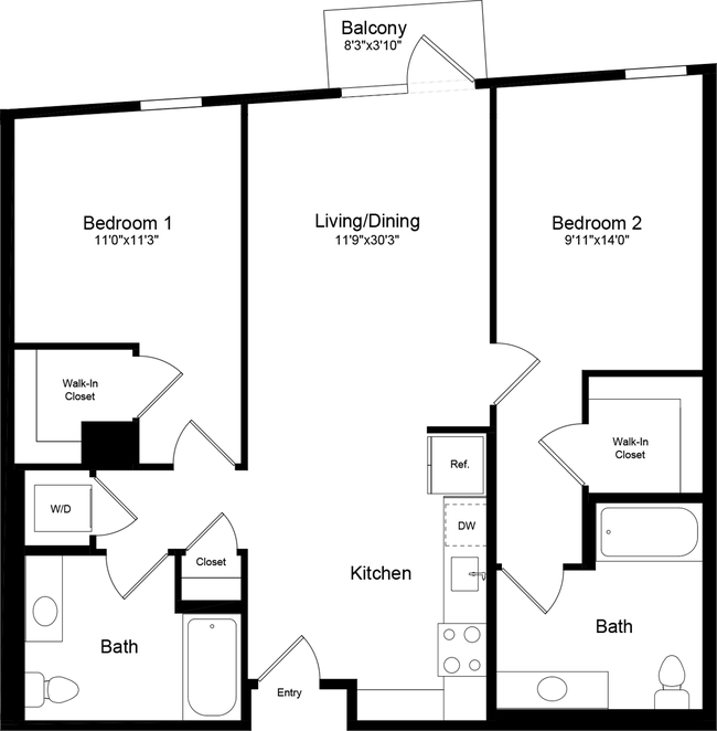 Floorplan - 855 Brannan