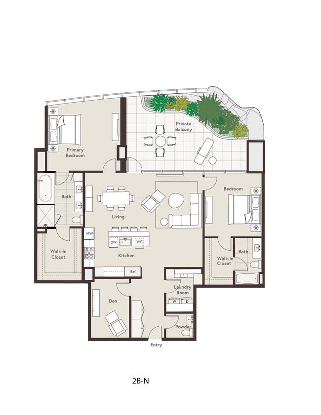 Floorplan - One River North