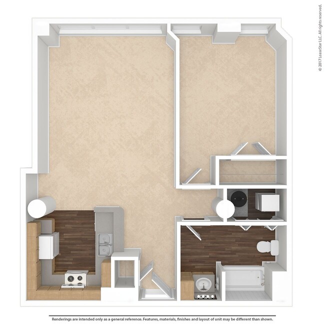 Floorplan - GE Tower by Cortland