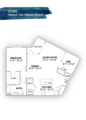 Floorplan - Gallerie Apartments
