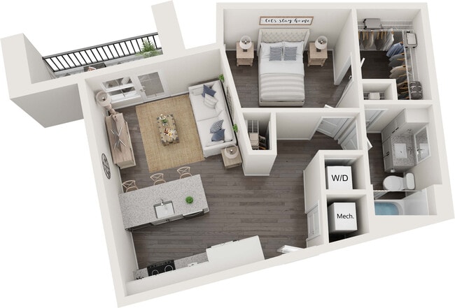 Floorplan - Venture at Long Shoals