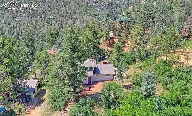Bird's eye view of the house - 8255 Oak St