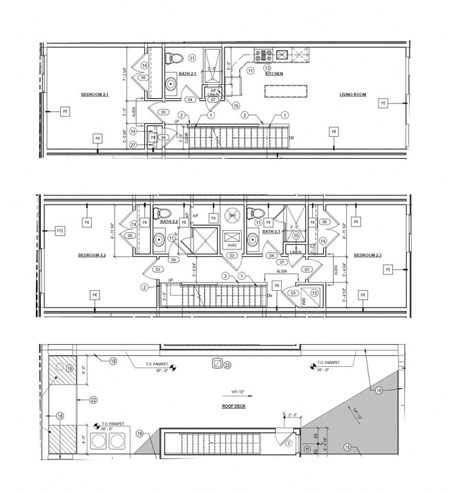 Floorplan - 731 N 35th Street Townhomes