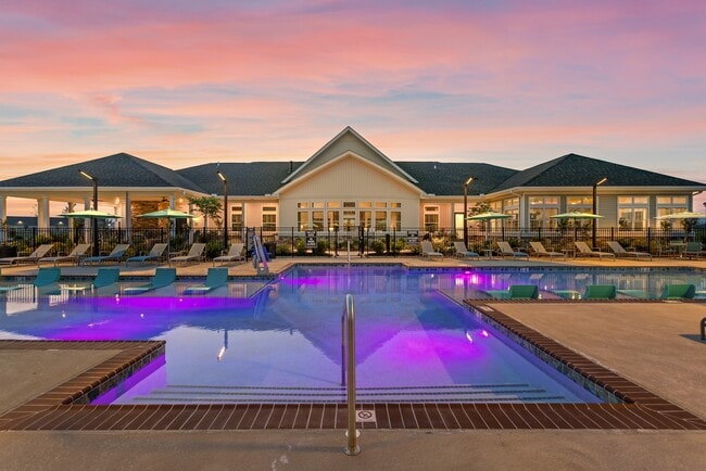 Beautiful Pool at Twilight