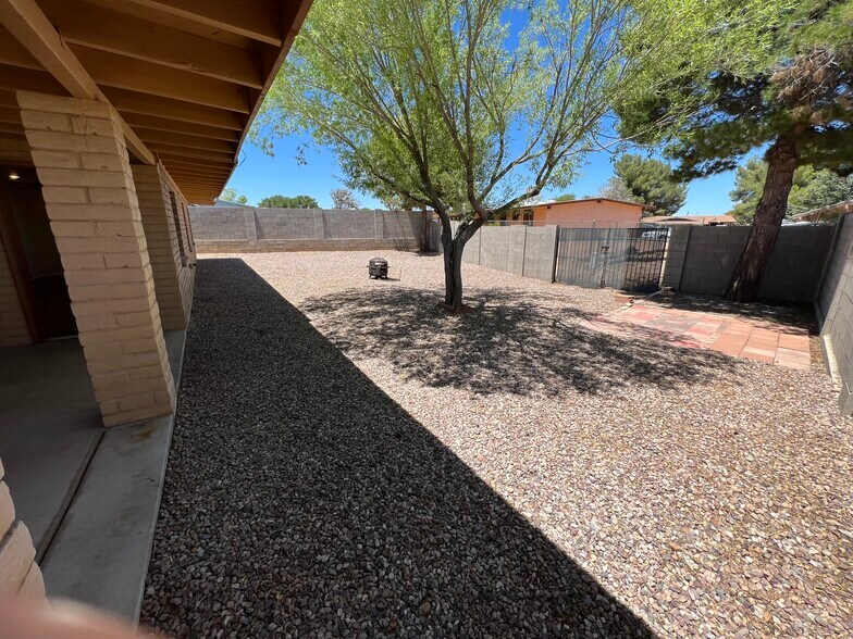 Backyard - 607 N De Medici Pl