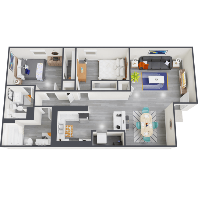 Floorplan - Tides on West Cheyenne