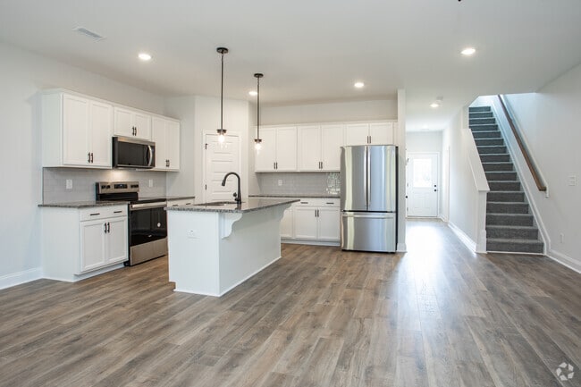 3BR, 2.5BA - 1,615SF - Living Area - Ashcroft Townhomes