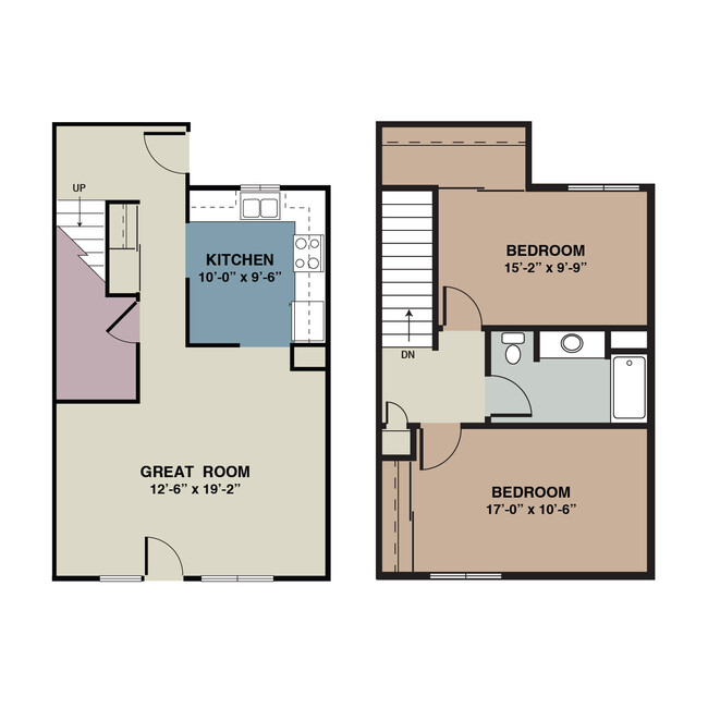 Floorplan - Pine Manor Townhouses