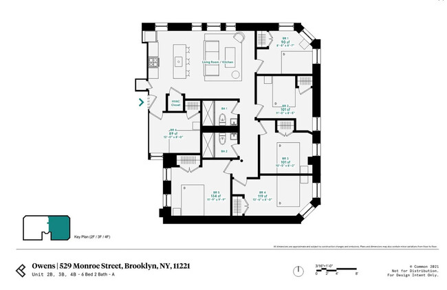 Floorplan - Common Owens (Furnished Rooms)