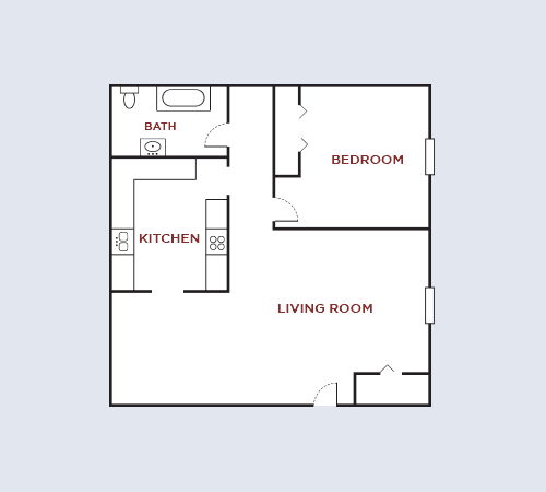 Floorplan - Mount Vernon Arms Apartments