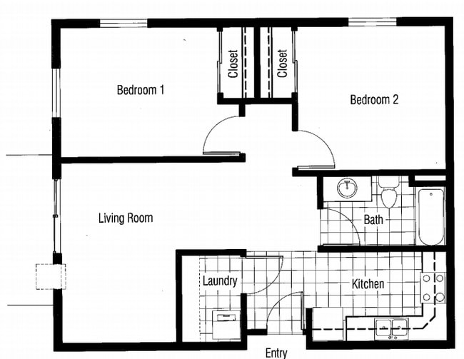 2BR/1BA - Pheasant Ridge Village Apartments