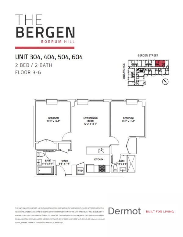 Floorplan - The Bergen