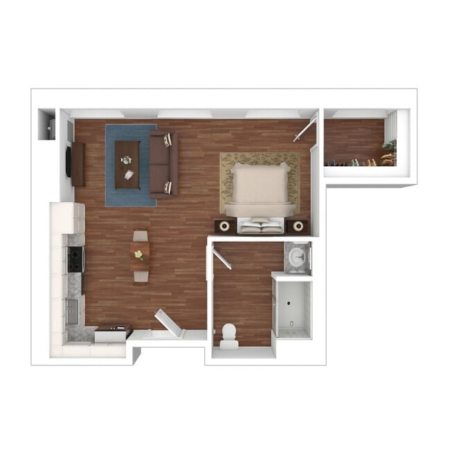 Floorplan - The Residences on Appleton, A 55+ Community
