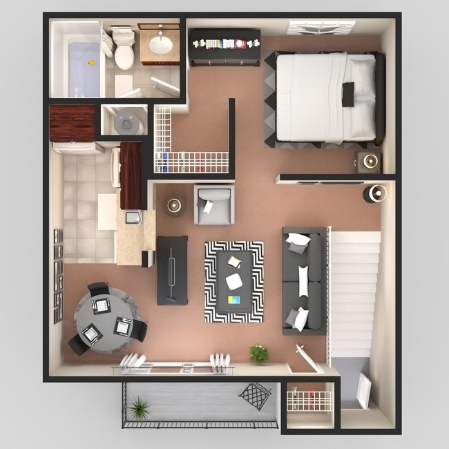 Floorplan - Sunchase Ridgeland Apts.