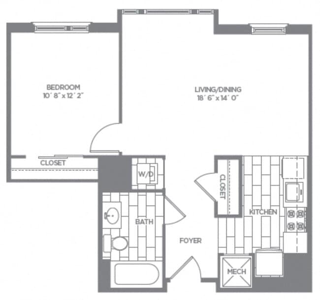Floorplan - The Asher