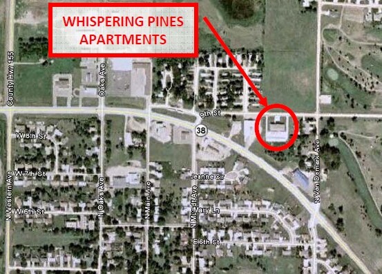 Aerial Photo - Whispering Pines Apartments