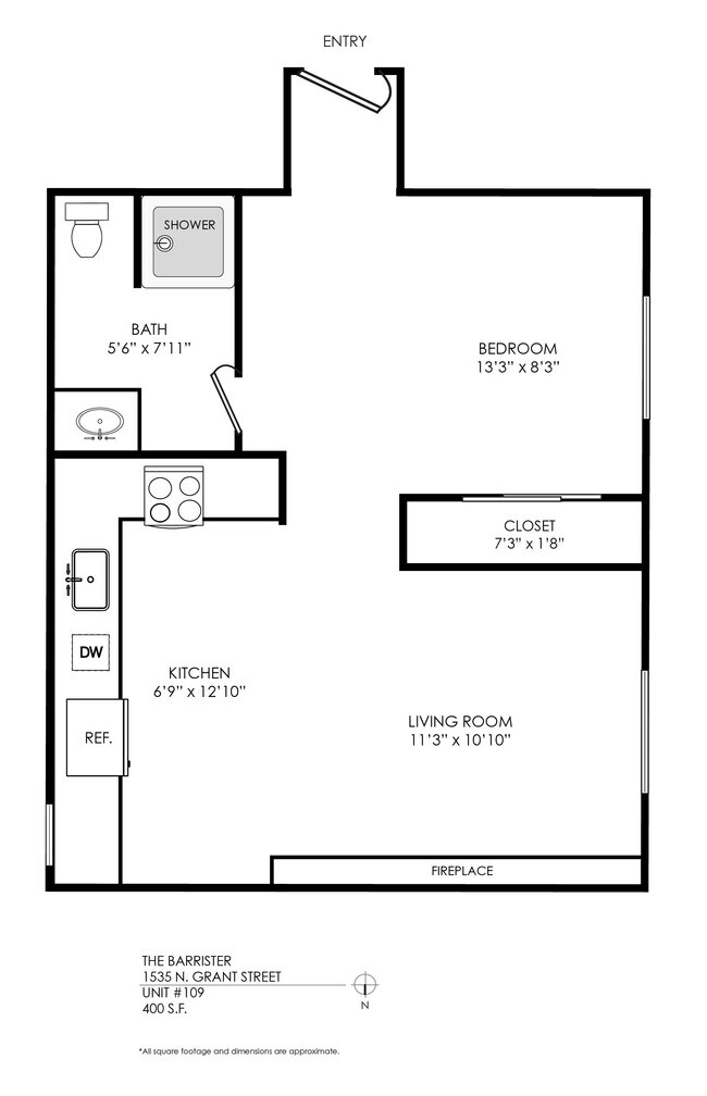 Floorplan - The Barrister