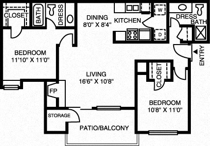 Floorplan - The Gables of McKinney