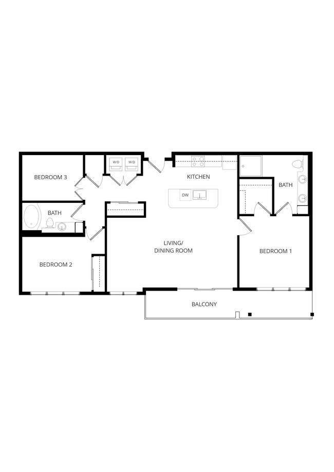 Floorplan - Gatsby Apartments