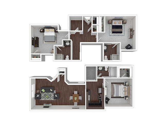 Floorplan - Eastbrook Apartments