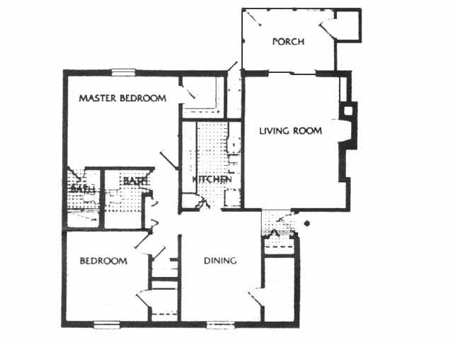 2BR/1BA - Swan Run Apartments
