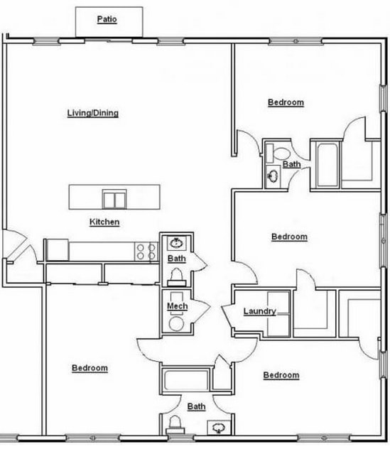 4BR/3BA - Mill at White Clay