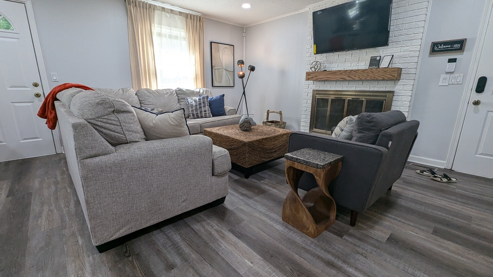 sectional, coffe table and chair included - 106 Sheffield Ln