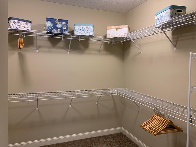 Functional and spacious walk-in closet - 532 Beachcliff Row Dr