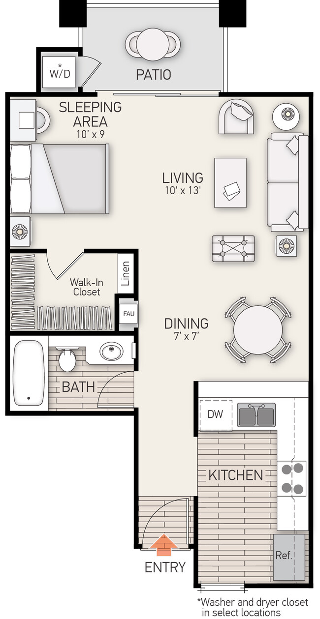 Floorplan - Ambrose Apartment Homes