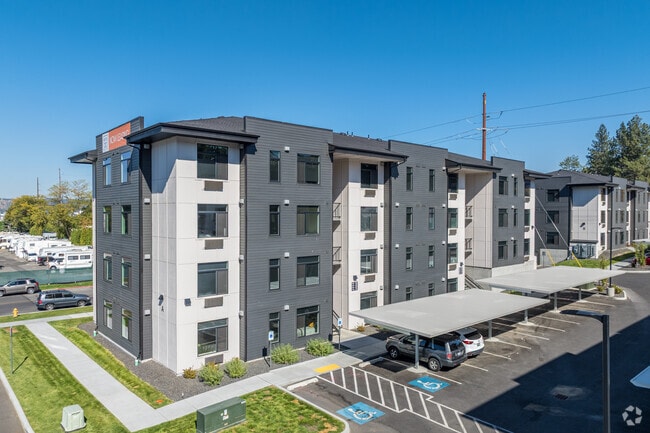 Building Photo - Sixty20 on 4th – Modern Living in the Heart of Spokane Valley