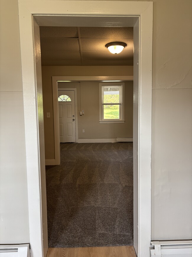 View from Kitchen into Dining/Living - 704 Locust St