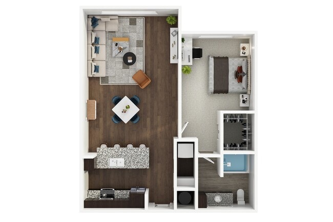 Floorplan - Town Center Lofts