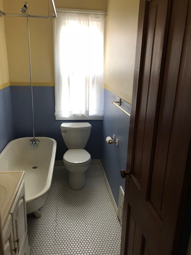 Bathroom with clawfoot tub - 1704 E 16th Ave