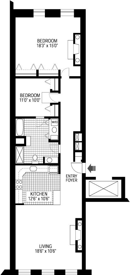 Floorplan - Waterfront II