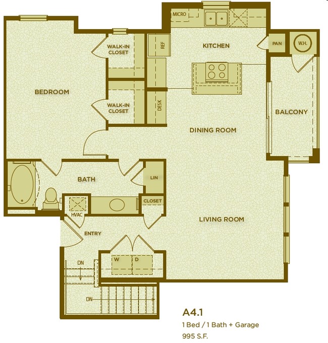 1BR/1BA - Berkshire Aspen Grove