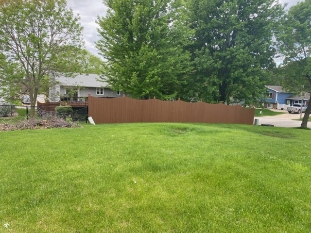 back yard - 3918 Huntington Ln NW