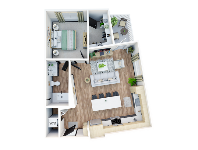 Floorplan - Banyan on Washington